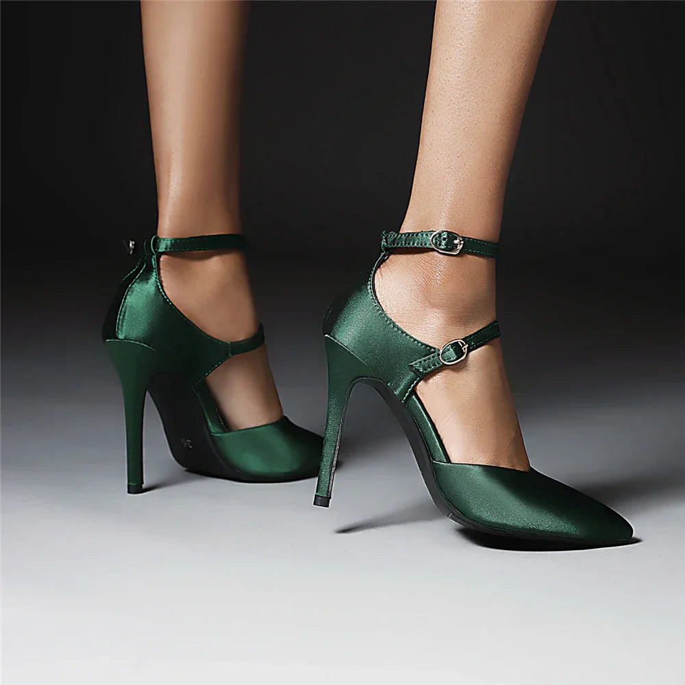 Elysia Satin Stiletto